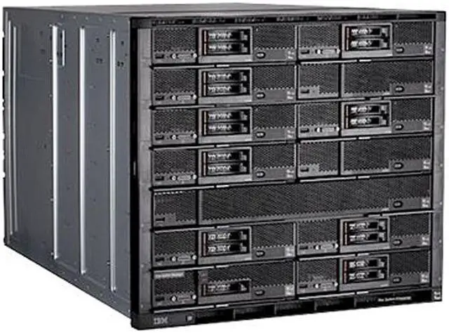 IBM 8721A1U 10U Rackmount Flex System Enterprise Chassis 8721 up to 14 blades