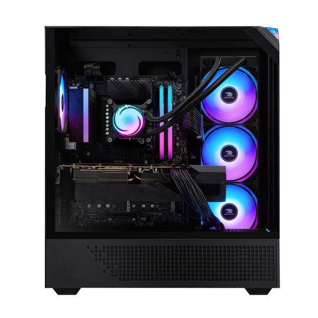 IBUYPOWER Element 9 Black Gaming PC Desktop - Intel Core Ultra 5 225F - NVIDIA GeForce RTX 5060 8GB - 32GB DDR5 RGB - 2TB NVMe SSD - EBI5N5601