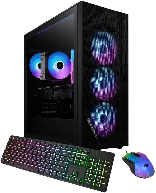 iBUYPOWER Scale Gaming Desktop - Intel Core i5 14400F NVIDIA GeForce RTX 4060 8GB 16GB DDR5 RGB RAM 1TB NVMe SSD _SCI5N4601