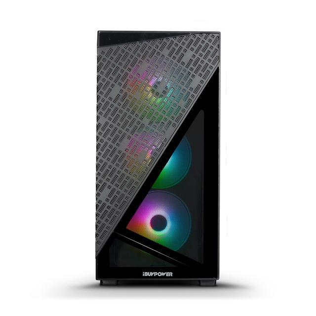 IBUYPOWER Slate 6 MESH Gaming PC Desktop - AMD Ryzen 5 7600 - NVIDIA GeForce RTX 4060 8GB - 16GB DDR5 RGB - 500GB NVMe SSD - SlateMeshA5N4601
