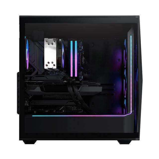 IBUYPOWER Slate Gaming Desktop - Intel Core I7 14700F NVIDIA GeForce RTX 4060 8GB 32GB DDR5 RGB RAM 1TB NVMe SSD _SMI7N4601