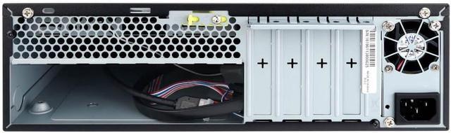 IN WIN CJ Series CJ712 Slim Chassis Micro ATX 265 Watt (FlexATX) Black USB/Audio