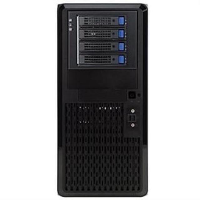 IN WIN IW-PE689.U3 Entry Pedestal Atx Mid Tower Case 4/1/(5) Bays USB 3.0 Audio Black No Power Supply Audio