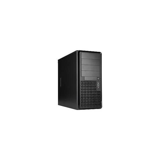 IN WIN IW-PE689.U3 Entry Pedestal Atx Mid Tower Case 4/1/(5) Bays USB 3.0 Audio Black No Power Supply Audio