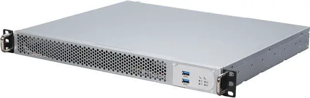 In Win IW-RF100-S315 1U Short-depth Rackmount Server Chassis with Single 315W Power Supply with Front or Rear I/O Access