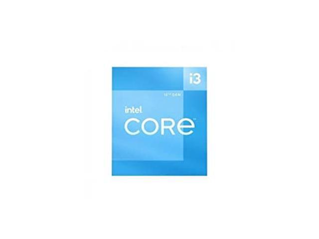 Intel Core I3 (12th Gen) I3-12100 Quad-core (4 Core) 3.30 GHz Processor - Retail Pack Blue