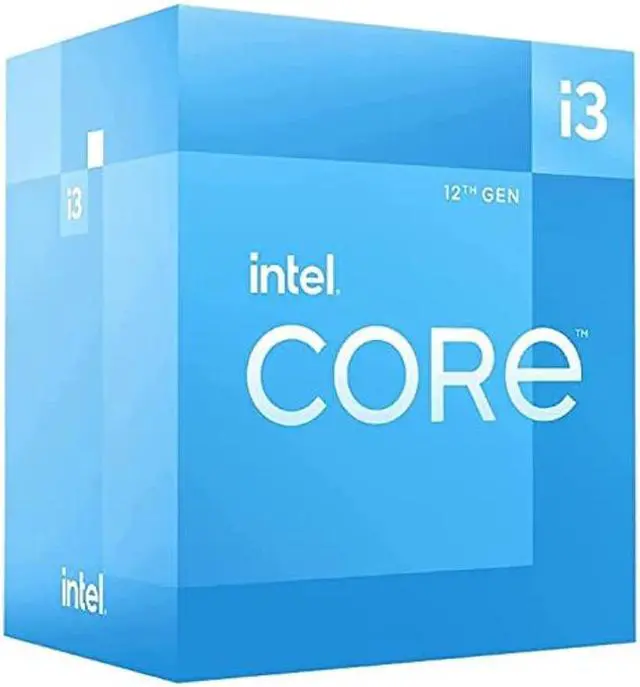 Intel Core i3 (12th Gen) i3-12100 Quad-core (4 Core) 3.30 GHz Processor - Retail Pack Blue