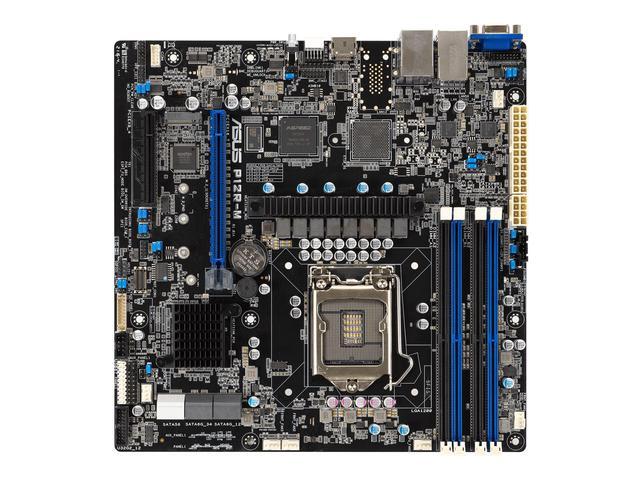 Intel® Xeon® E-2300 LGA 1200 Micro-ATX Server Motherboard With Four DIMM And One M.2 Slot Plus Dual LAN Six SATA One HDMI Two PCIe 4.0 Slots Two USB 3.2 Gen 2 Platform Firmware Resilience (PFR) And ASUS ASMB10-iKVM