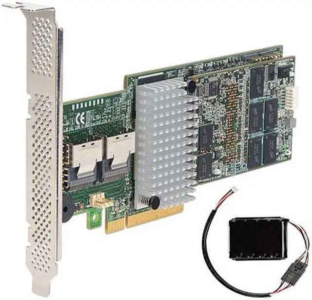 Intel RS25AB080 PCI-Express 2.0 x8 SATA / SAS RAID Controller Card