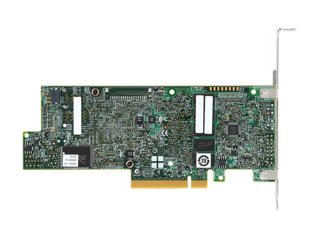 Intel RS3DC040 PCI-Express 3.0 X8 Low Profile Ready SATA / SAS Controller Card