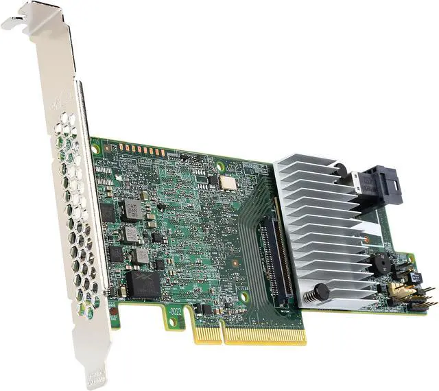 Intel RS3DC040 PCI-Express 3.0 x8 Low Profile Ready SATA / SAS Controller Card