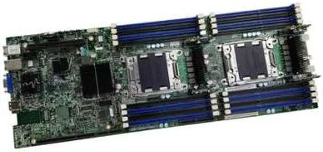 Intel S2600WP Xeon E5-2600 Chipset-C600-A Socket-LGA2011 500Gb DDR3-1333MHz 2U-Rack Server Motherboard (NOB)