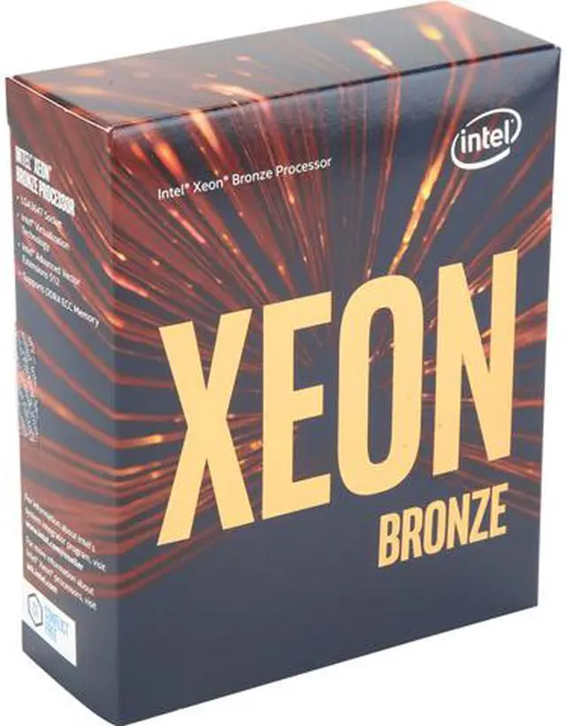 Intel Xeon Bronze 3204 Cascade Lake 1.9 GHz 8.25MB L3 Cache LGA 3647 85W BX806953204 Server Processor