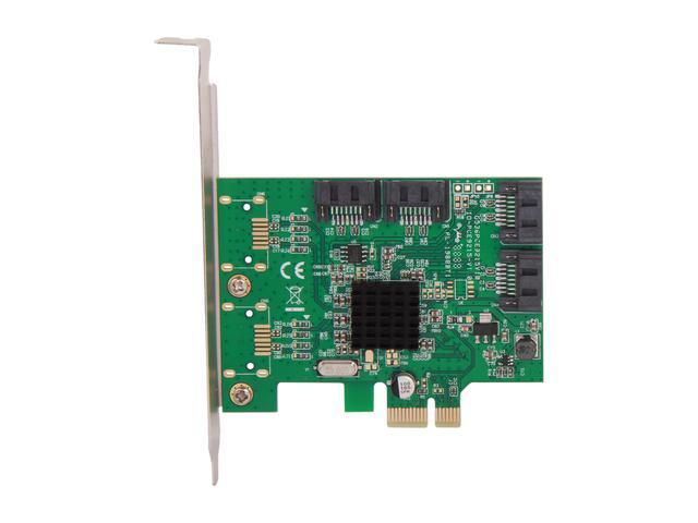 IOCrest SI-PEX40064 PCI-Express 2.0 Low Profile Ready SATA III (6.0 Gb/s) Controller Card