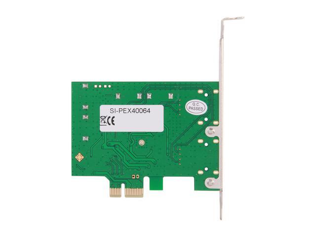 IOCrest SI-PEX40064 PCI-Express 2.0 Low Profile Ready SATA III (6.0 Gb/s) Controller Card