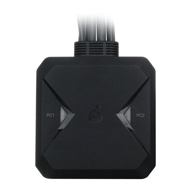 IOGEAR 2-Port 4K KVM Switch With HDMI USB And Audio Connections