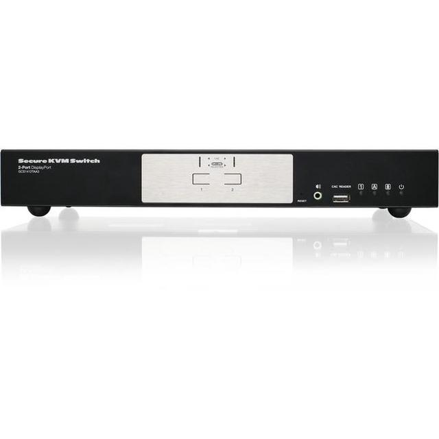 IOGEAR 2-Port DisplayPort Secure KVM Switch (TAA)