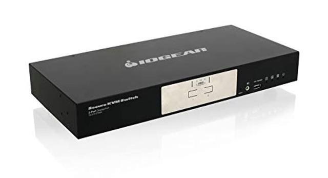 IOGEAR 2-Port DisplayPort Secure KVM Switch (TAA)