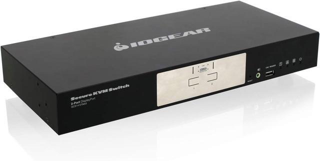 IOGEAR 2-Port DisplayPort Secure KVM Switch (TAA)