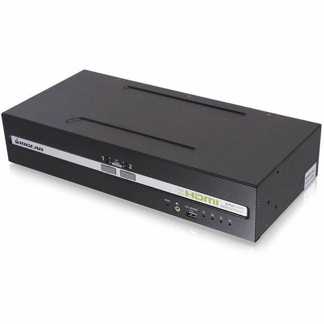 IOGEAR 2-Port Dual View HDMI Secure KVM Switch PP4.0 TAA Compliant - Model GCS1322TAA4C