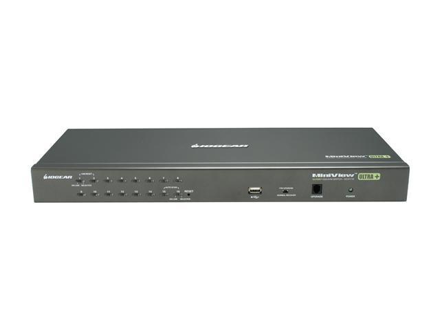 IOGEAR GCS1716KIT 16-Port USB PS/2 Combo KVM Switch With Cables