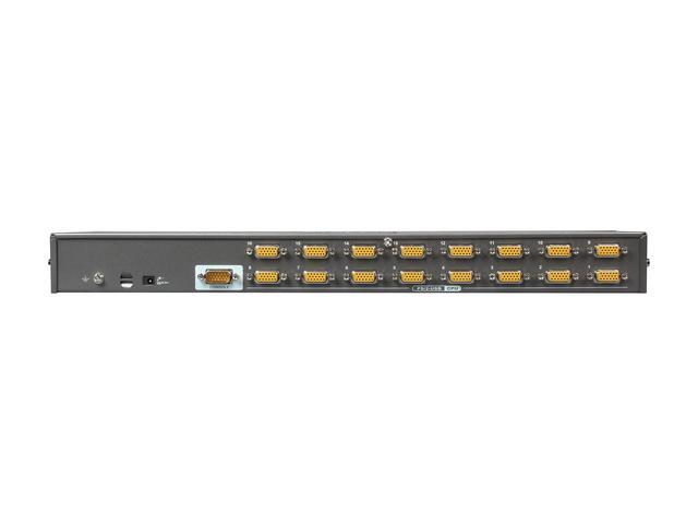 IOGEAR GCS1716KITUTAA 16-Port USB PS/2 Combo KVM Switch With USB KVM Cables