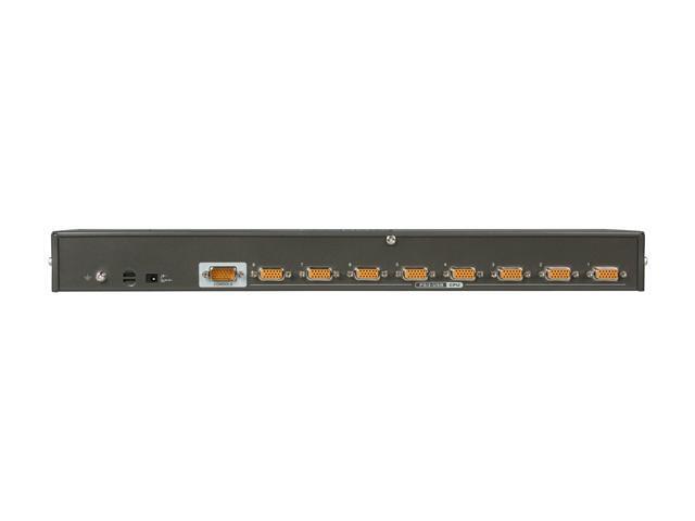 IOGEAR GCS1808KITU 8-Port USB PS/2 Combo VGA KVM Switch With USB KVM Cables