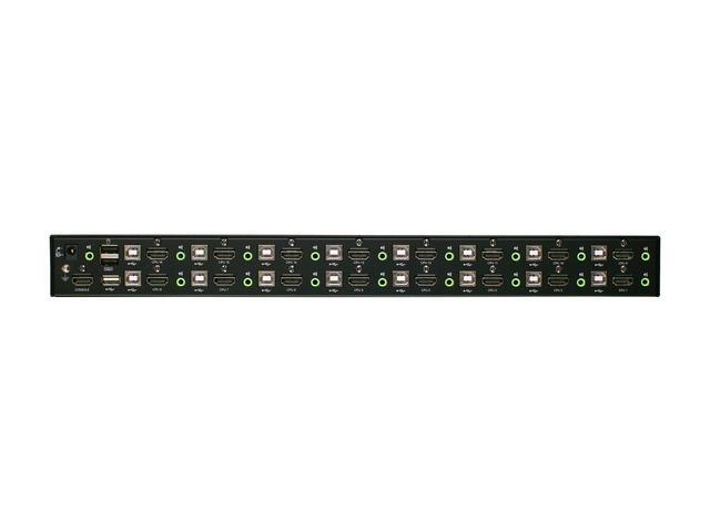 IOGEAR GCS1816H 16-Port USB HDMI KVM Switch With Audio (TAA Compliant)