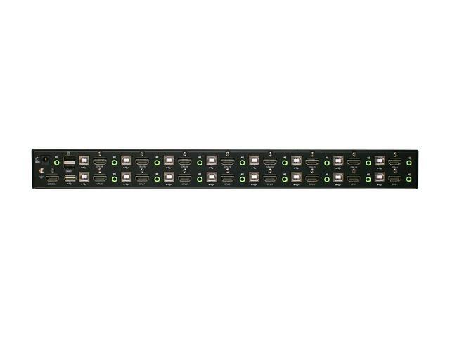 IOGEAR GCS1816HKITU 16-Port USB HDMI KVMP Switch With USB Cable Sets (TAA Compliant)
