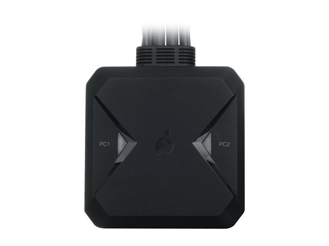 IOGEAR GCS52DP 2-Port USB DisplayPort Cable KVM Switch