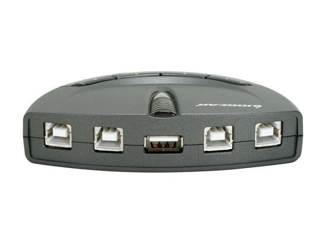 IOGEAR GUB431 4-Port USB 2.0 Automatic Printer Switch