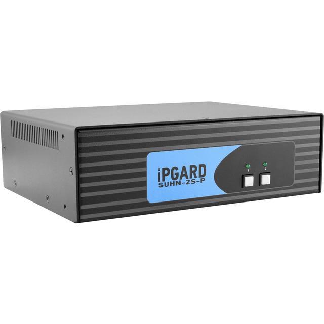 IPGARD Secure 2-Port Dual-Link HDMI KVM Switch With Dedicated CAC Port & 4K Support