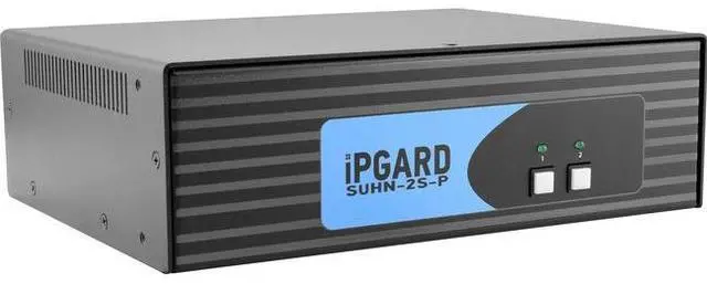 iPGARD Secure 2-Port Dual-Link HDMI KVM Switch With Dedicated CAC Port & 4K Support