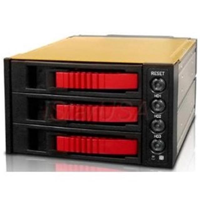 Istarusa 2x5.25 To 3x3.5 Sas-sata 6.0 Gb-s Hot-swap Cage