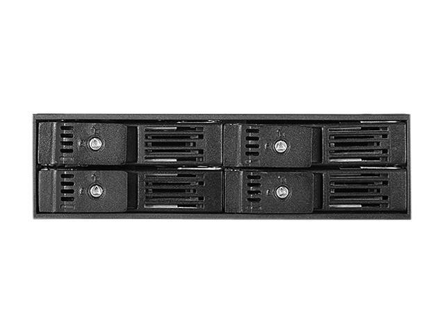 IStarUSA BPN-124K-SA 5.25" To 4 X 2.5" SATA 6Gb/s Trayless Hot-Swap Cage