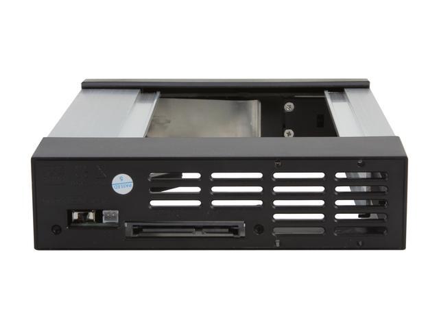 IStarUSA BPN-DE110SS-BLACK Trayless 5.25" To 3.5" SATA SAS 6 Gbps HDD Hot-swap Rack