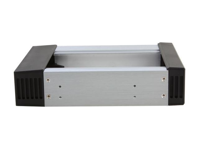 IStarUSA BPN-DE110SS-SILVER Trayless 5.25" To 3.5" SATA SAS 6 Gbps HDD Hot-swap Rack