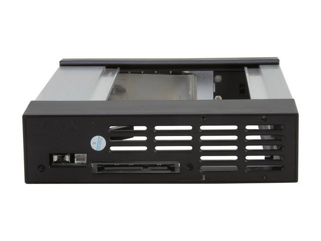 IStarUSA BPN-DE110SS-SILVER Trayless 5.25" To 3.5" SATA SAS 6 Gbps HDD Hot-swap Rack