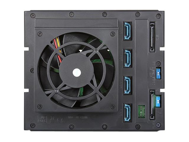 IStarUSA BPN-DE340HD-BLACK Trayless 3 X 5.25" To 4 X 3.5" 12Gb/s HDD Hot-swap Rack