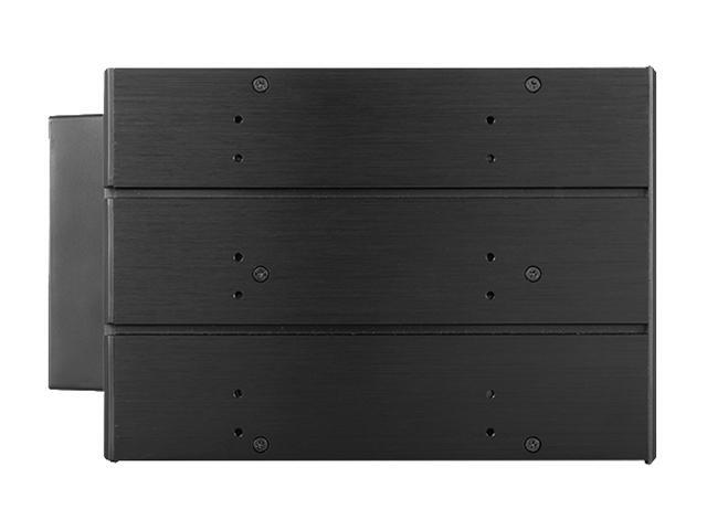 IStarUSA BPN-DE340HD-BLACK Trayless 3 X 5.25" To 4 X 3.5" 12Gb/s HDD Hot-swap Rack