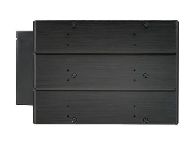 IStarUSA BPN-DE340SS-SILVER 3 X 5.25" To 4 X 3.5" SAS / SATA Trayless Hot-Swap Cage - OEM