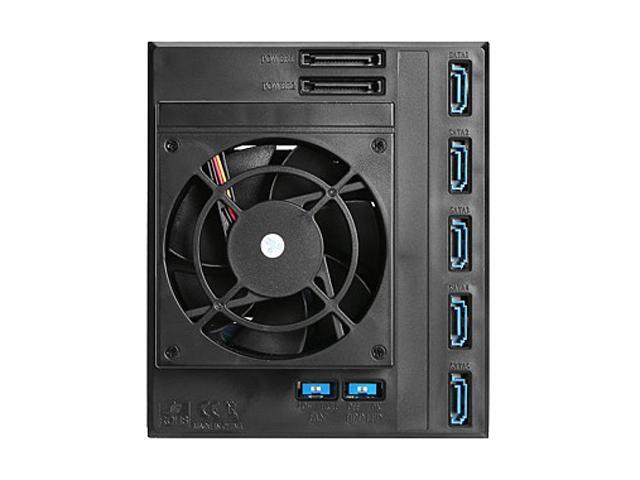IStarUSA BPN-DE350HD-BLUE Trayless 3 X 5.25" To 5 X 3.5" 12Gb/s HDD Hot-swap Rack