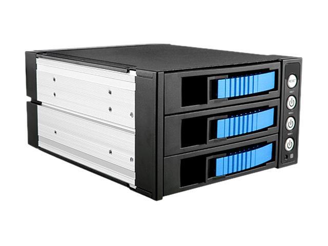 IStarUSA BPU-230HD-BLUE 2 X 5.25" To 3 X 3.5" 2.5" 12Gb/s HDD SSD Hot-swap Rack