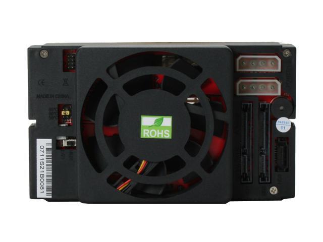 IStarUSA BPU-230SATA-BPL 2 X 5.25" To 3 X 3.5" SAS / SATA 6.0 Gbps Hot-Swap Cage - Lockable
