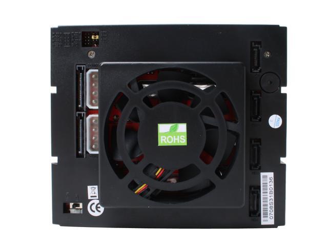 IStarUSA BPU-340-SA- RED 3x5.25" To 4x3.5" SATA2.0 Hot-Swap Backplane Raid Cage - OEM