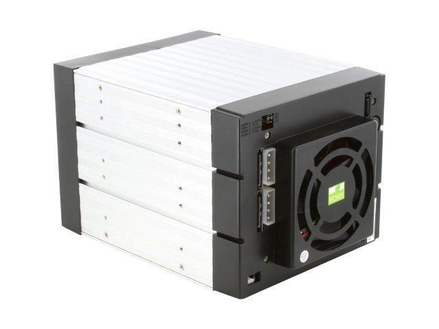 IStarUSA BPU-340SATA-BLUE 3x5.25" To 4x3.5" SAS/SATA 6.0 Gb/s Hot-Swap Cage - OEM