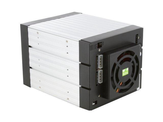 IStarUSA BPU-340SATA-RED 3x5.25" To 4x3.5" SAS/SATA 6.0 Gb/s Hot-Swap Cage - OEM