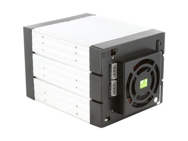 IStarUSA BPU-340SATA-SILVER 3x5.25" To 4x3.5" SAS/SATA 6.0 Gb/s Hot-Swap Cage - OEM