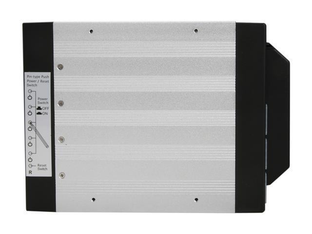 IStarUSA BPU-350SATA-BLACK 3x5.25" To 5x3.5" SAS/SATA 6.0 Gb/s Hot-Swap Cage - Black Tray