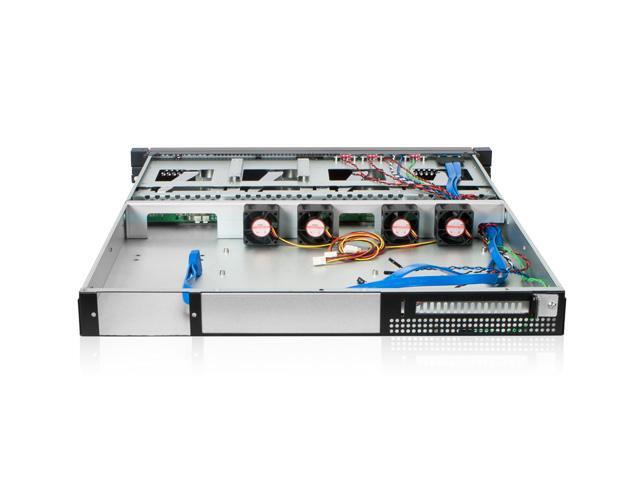 IStarUSA C-140SS 1U 1U 4-Bay Trayless Storage Server Rackmount Chassis